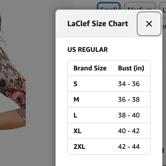 MATERNITY LaClef Women's Peplum Top in Mauve Floral - size small - Picture 11 of 13